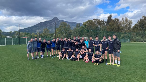 Trainingslager der 1. Mannschaft des FC Steinach in Marbella
