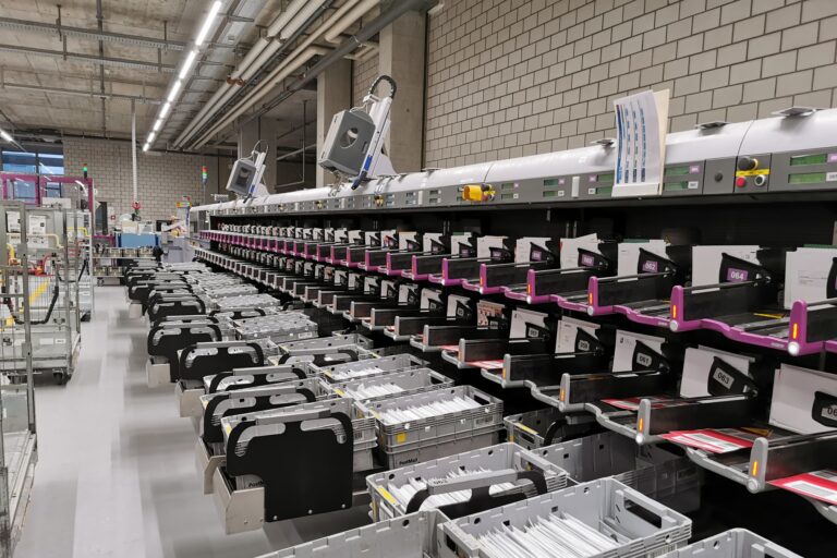 Gönnerausflug ins Postverteilzentrum in Gossau